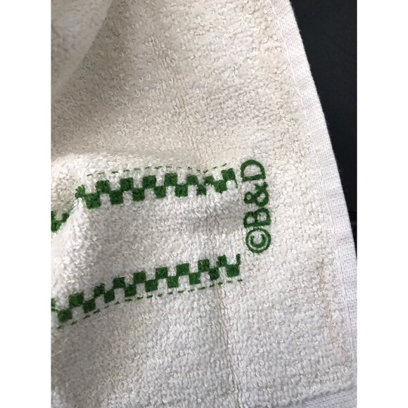 Vtg 1970's Set Of Three Artichoke Kitchen Works B & D Dish Towel 2 Matching Pot - Picture 4 of 10